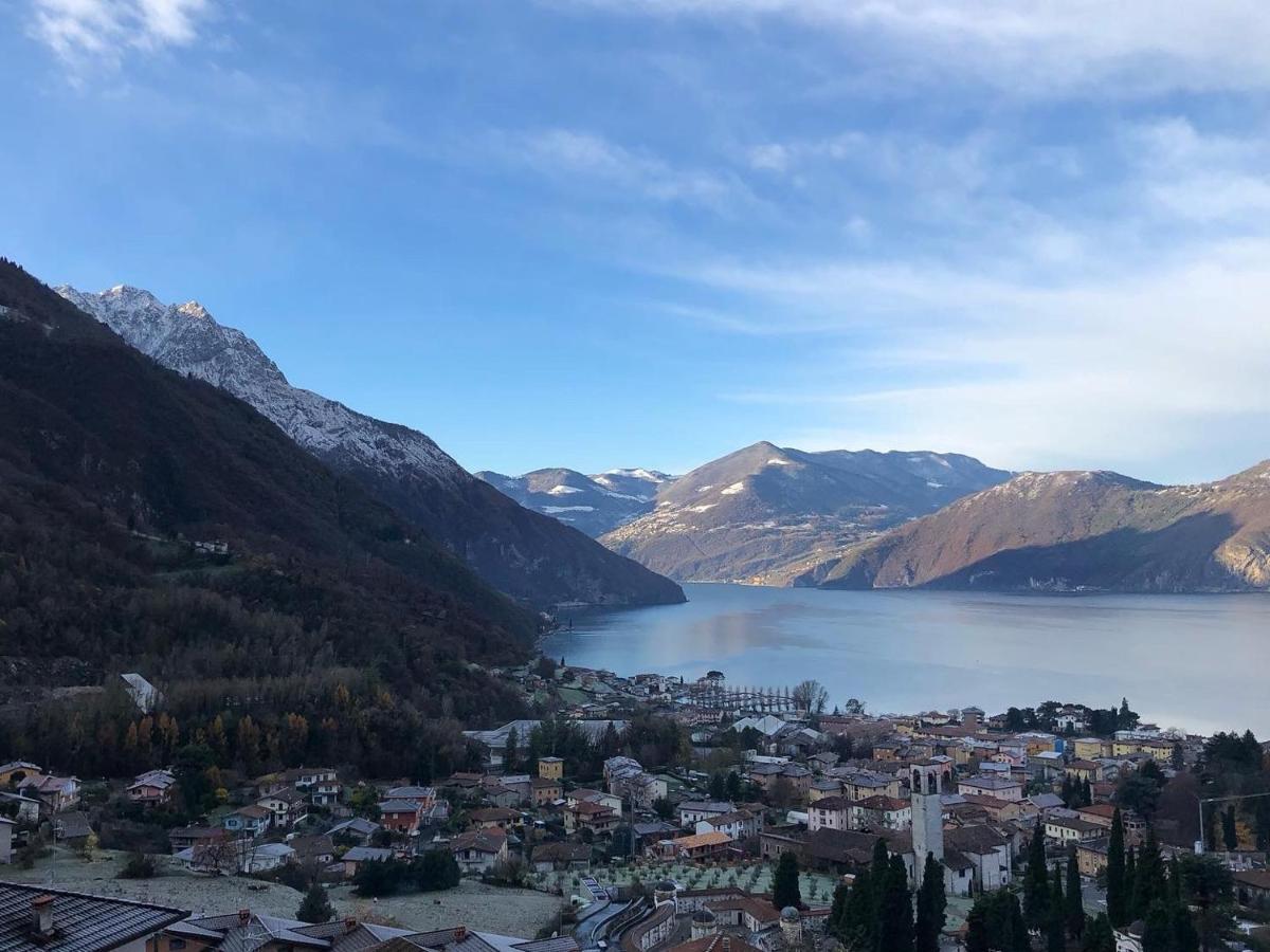 Il Cubo Di Anja Home Of Amazing View Pisogne Bagian luar foto