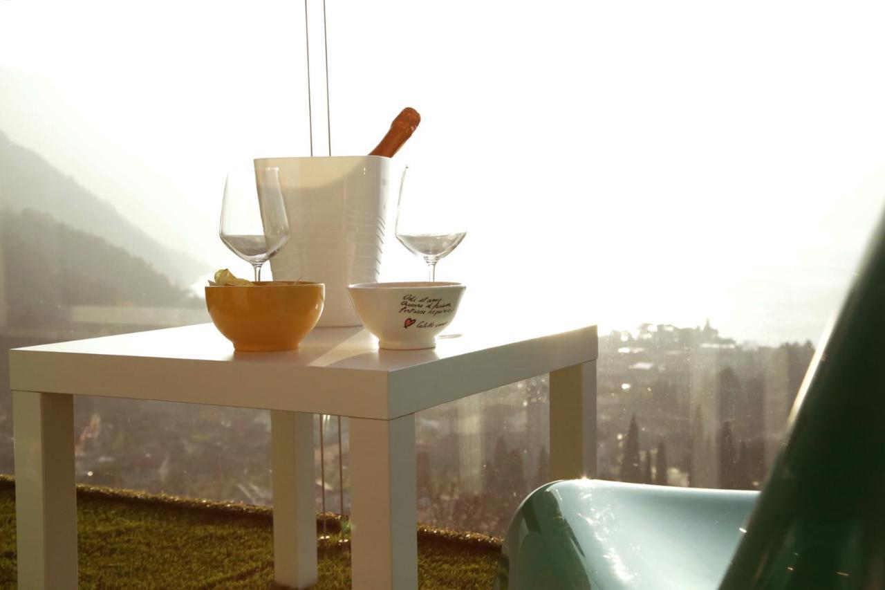 Il Cubo Di Anja Home Of Amazing View Pisogne Bagian luar foto