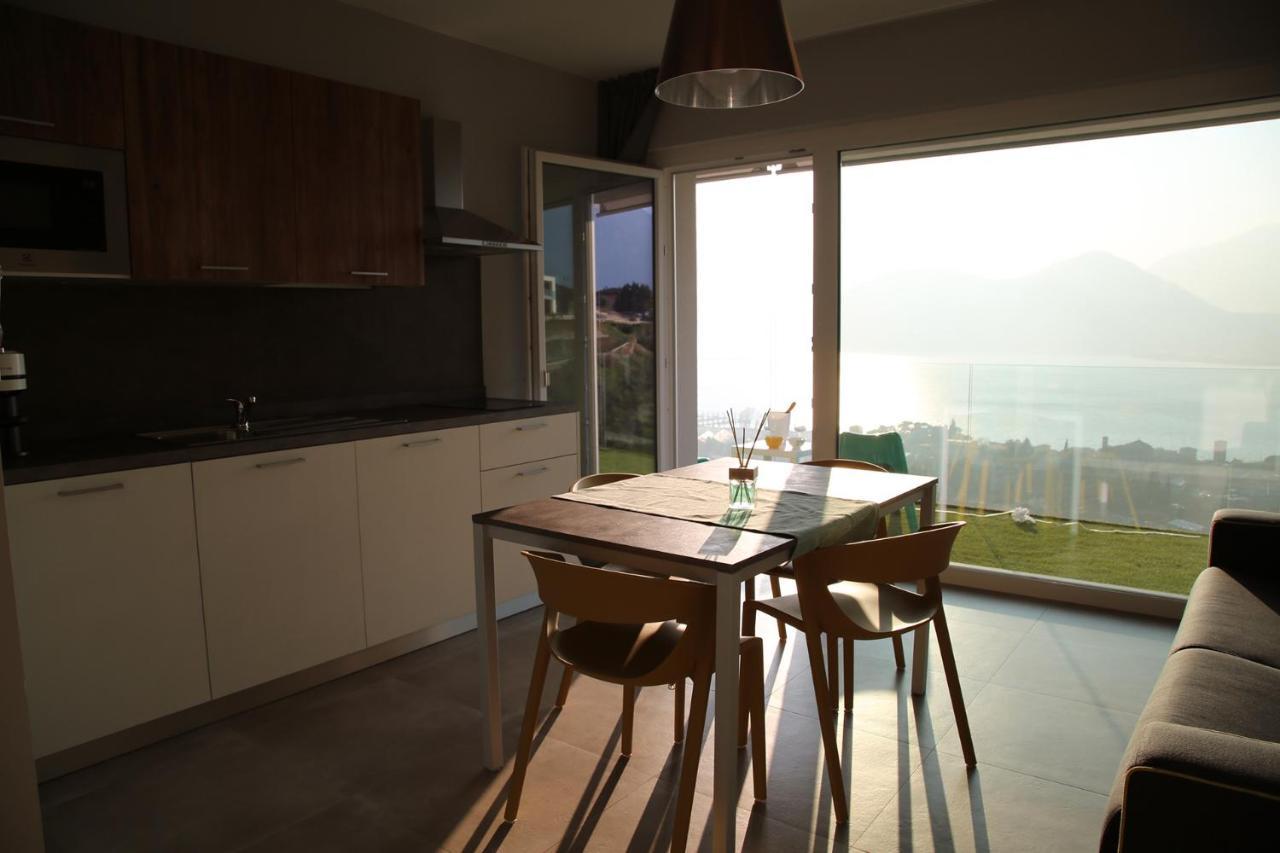 Il Cubo Di Anja Home Of Amazing View Pisogne Bagian luar foto